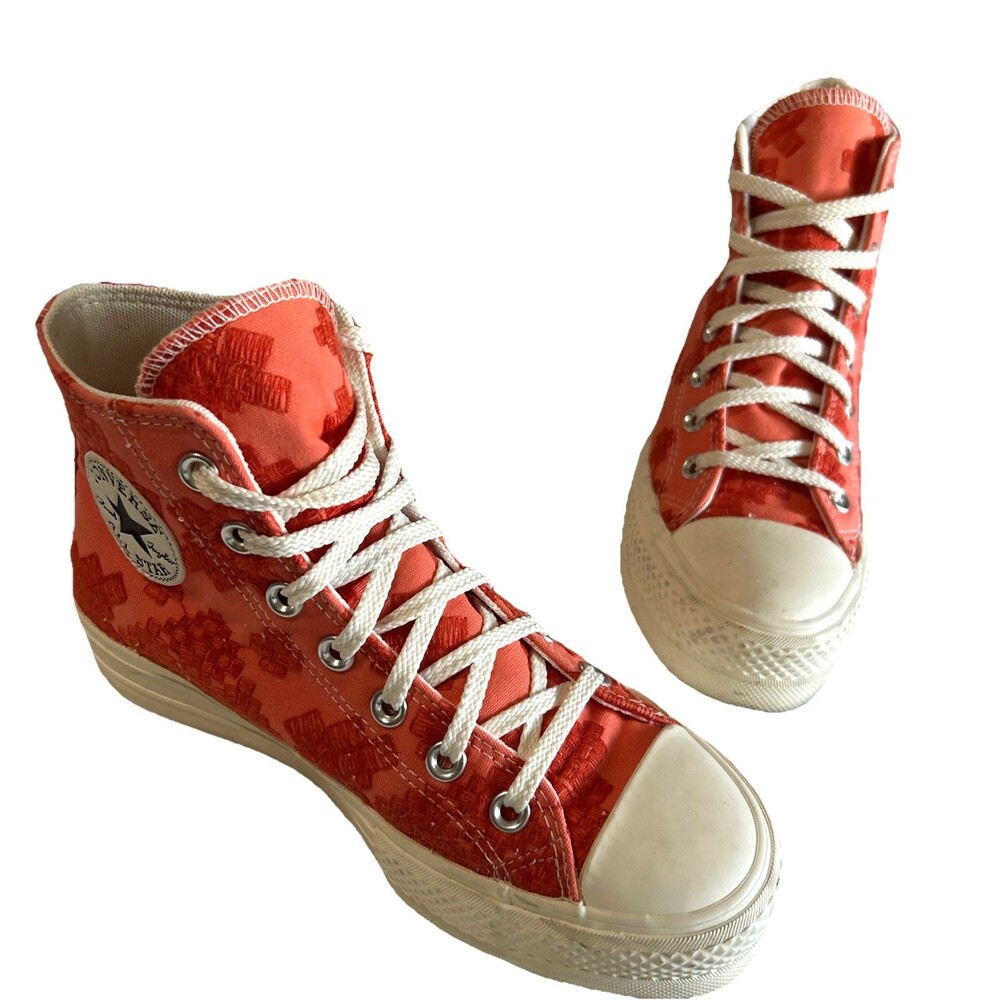 Converse Chuck Taylor All Star Lift Hi Platform Women 6.5 Tonal Embroidery - Picture 4 of 16
